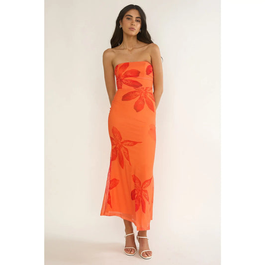 Fire Burning Maxi