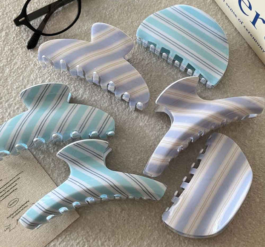 Coastal Stripes Hair Claw