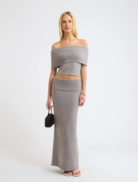 Fairfield Foldover Maxi Skirt