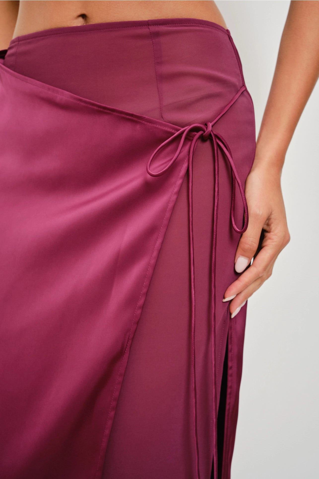 Plum Skirt