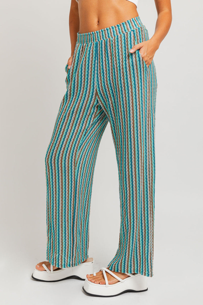Seaside Striped Pants